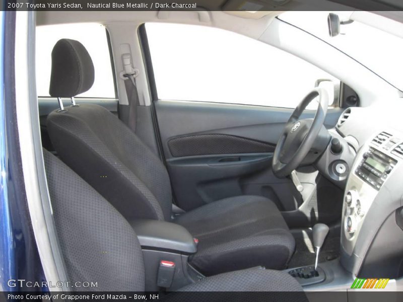 Nautical Blue Metallic / Dark Charcoal 2007 Toyota Yaris Sedan
