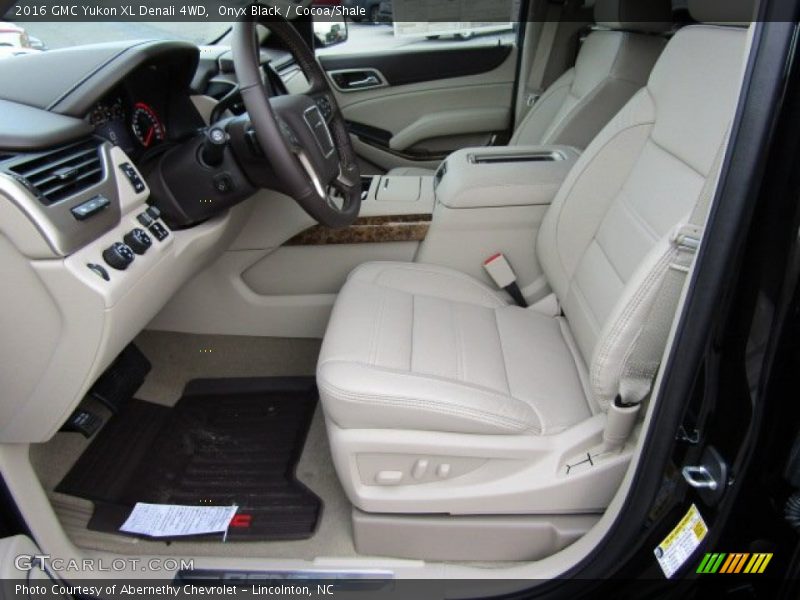  2016 Yukon XL Denali 4WD Cocoa/Shale Interior