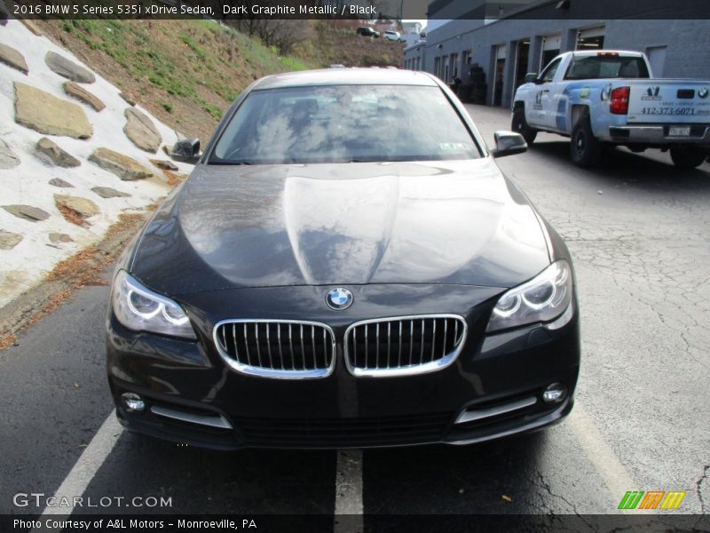 Dark Graphite Metallic / Black 2016 BMW 5 Series 535i xDrive Sedan