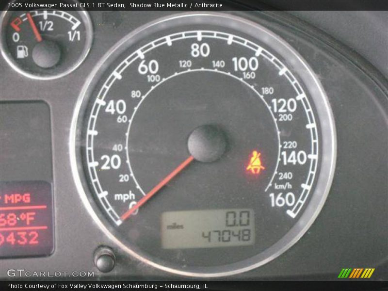 Shadow Blue Metallic / Anthracite 2005 Volkswagen Passat GLS 1.8T Sedan