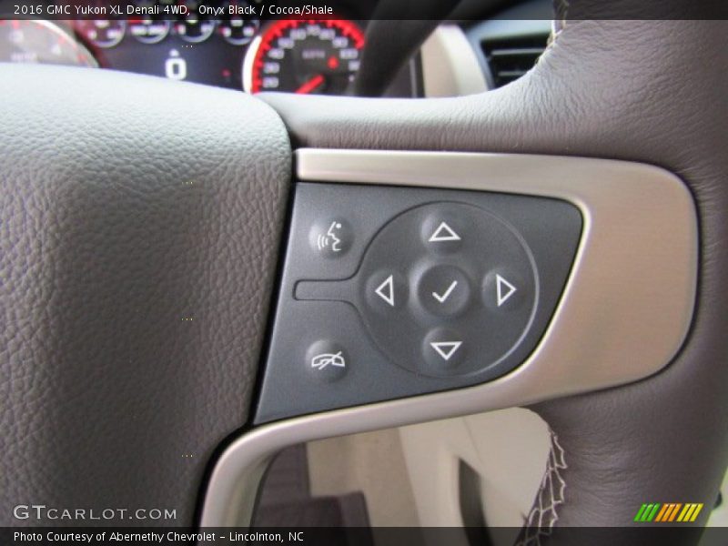 Controls of 2016 Yukon XL Denali 4WD