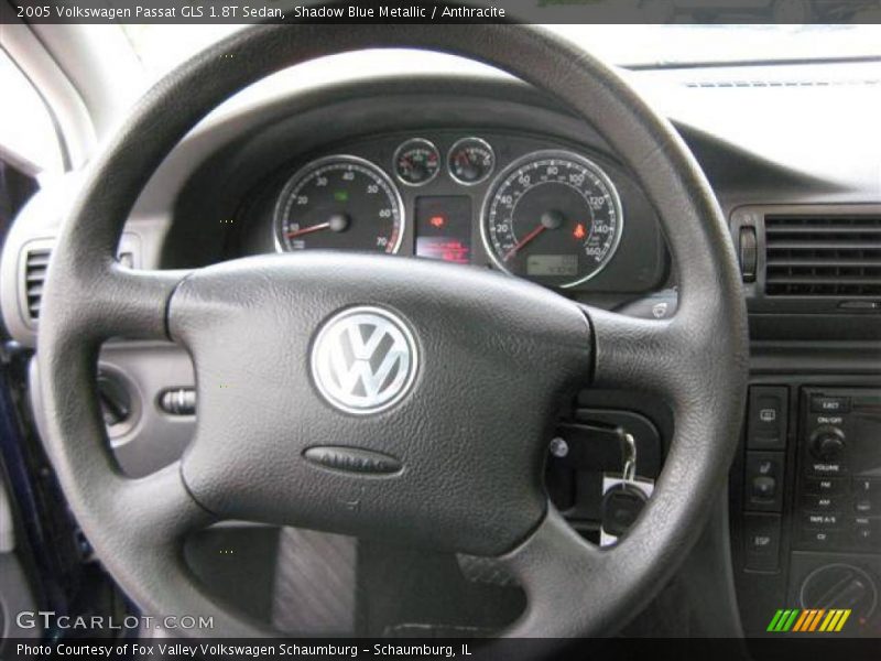 Shadow Blue Metallic / Anthracite 2005 Volkswagen Passat GLS 1.8T Sedan