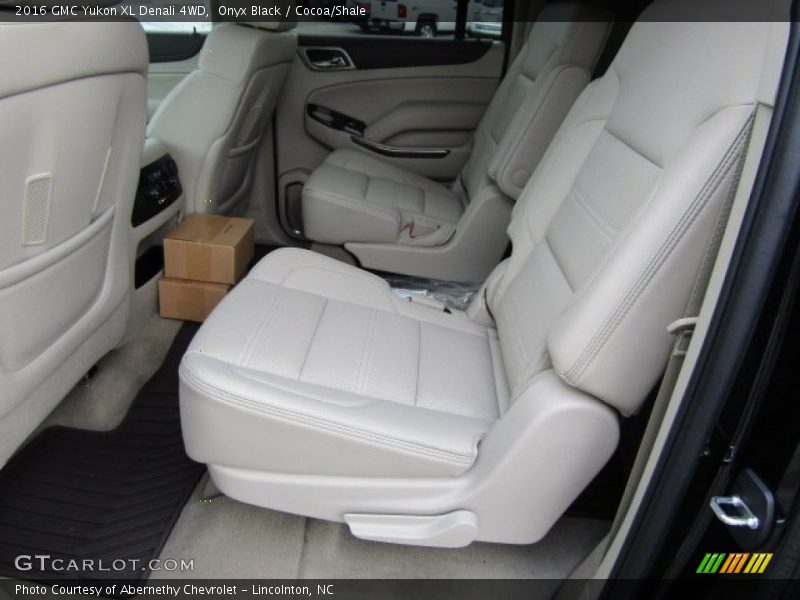 Rear Seat of 2016 Yukon XL Denali 4WD