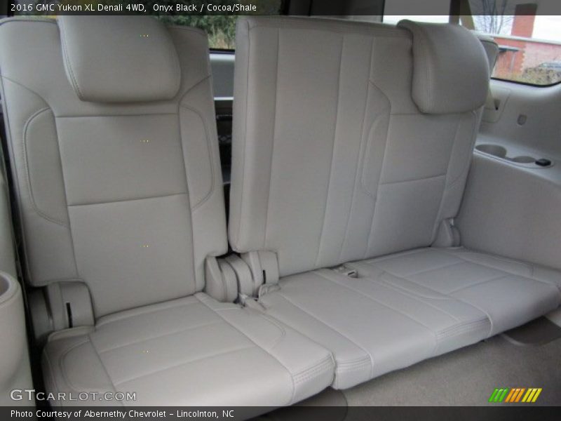 Rear Seat of 2016 Yukon XL Denali 4WD