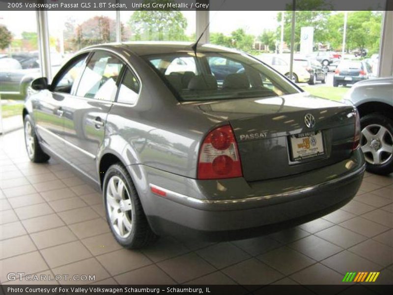 United Grey Metallic / Grey 2005 Volkswagen Passat GLS 1.8T Sedan