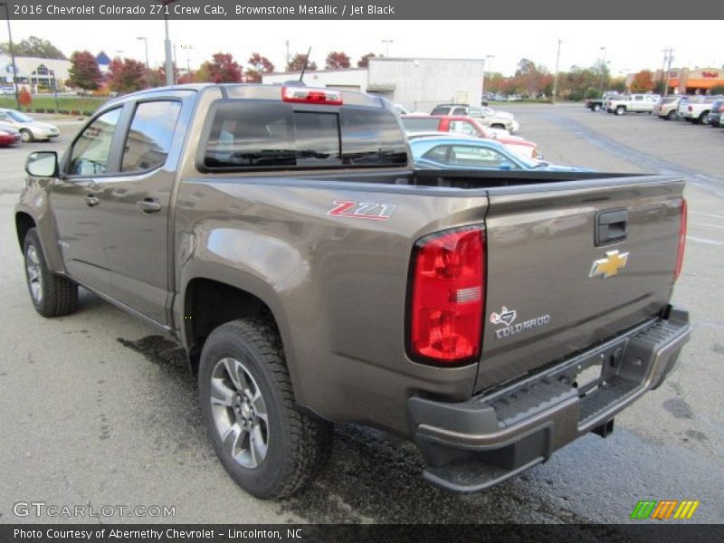 Brownstone Metallic / Jet Black 2016 Chevrolet Colorado Z71 Crew Cab