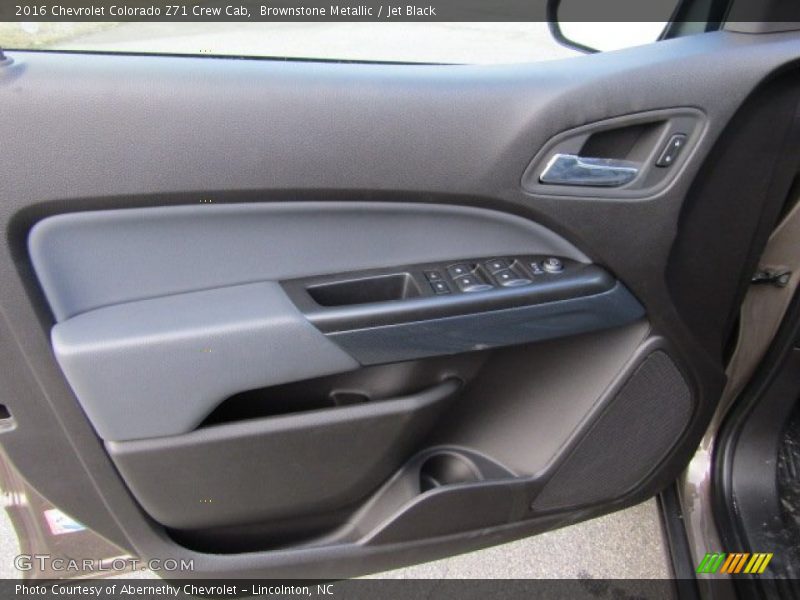 Brownstone Metallic / Jet Black 2016 Chevrolet Colorado Z71 Crew Cab