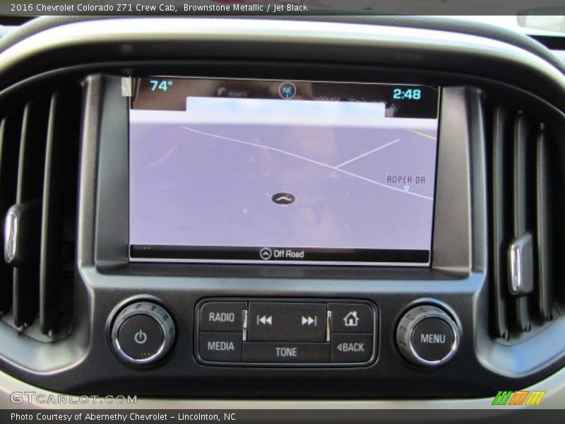 Navigation of 2016 Colorado Z71 Crew Cab