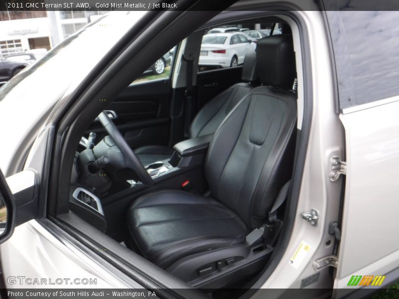 Gold Mist Metallic / Jet Black 2011 GMC Terrain SLT AWD