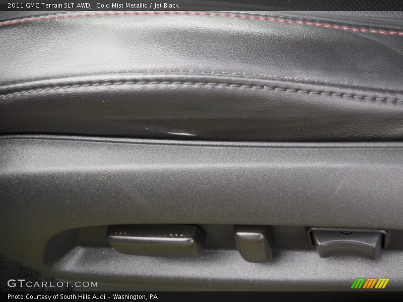 Gold Mist Metallic / Jet Black 2011 GMC Terrain SLT AWD