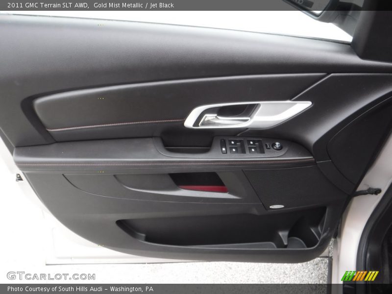 Gold Mist Metallic / Jet Black 2011 GMC Terrain SLT AWD