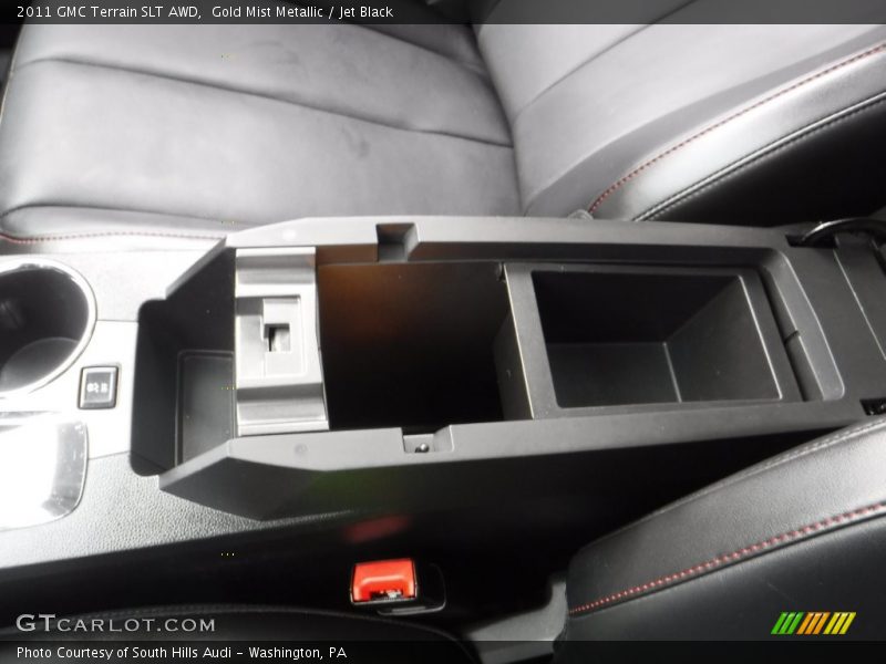 Gold Mist Metallic / Jet Black 2011 GMC Terrain SLT AWD