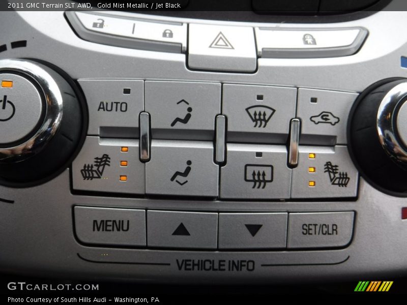 Gold Mist Metallic / Jet Black 2011 GMC Terrain SLT AWD