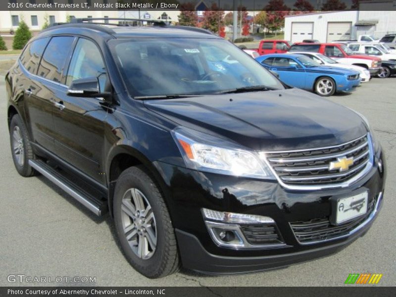 Mosaic Black Metallic / Ebony 2016 Chevrolet Traverse LT