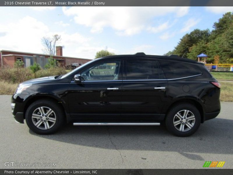 Mosaic Black Metallic / Ebony 2016 Chevrolet Traverse LT