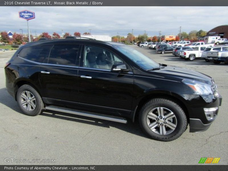 Mosaic Black Metallic / Ebony 2016 Chevrolet Traverse LT