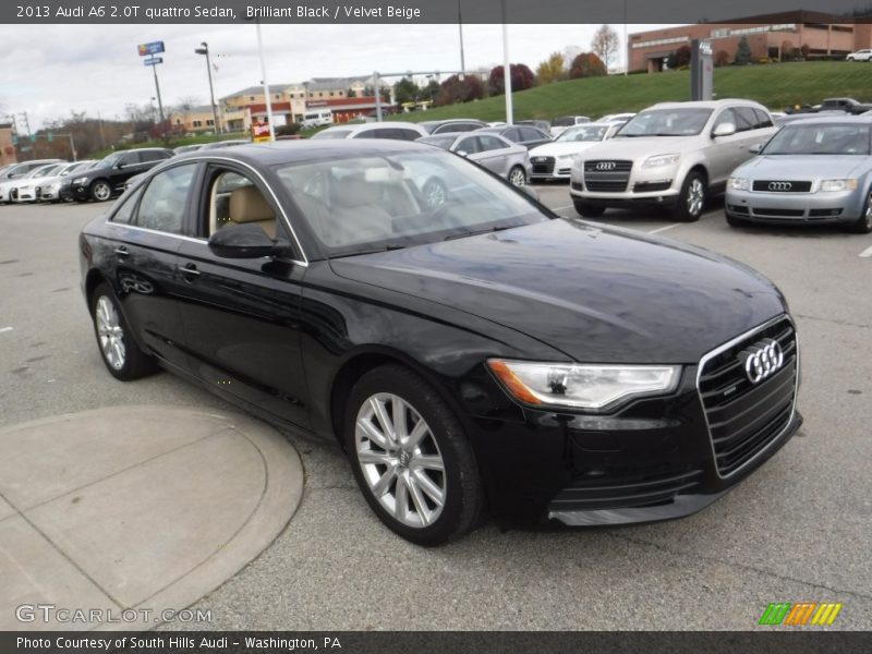 Front 3/4 View of 2013 A6 2.0T quattro Sedan