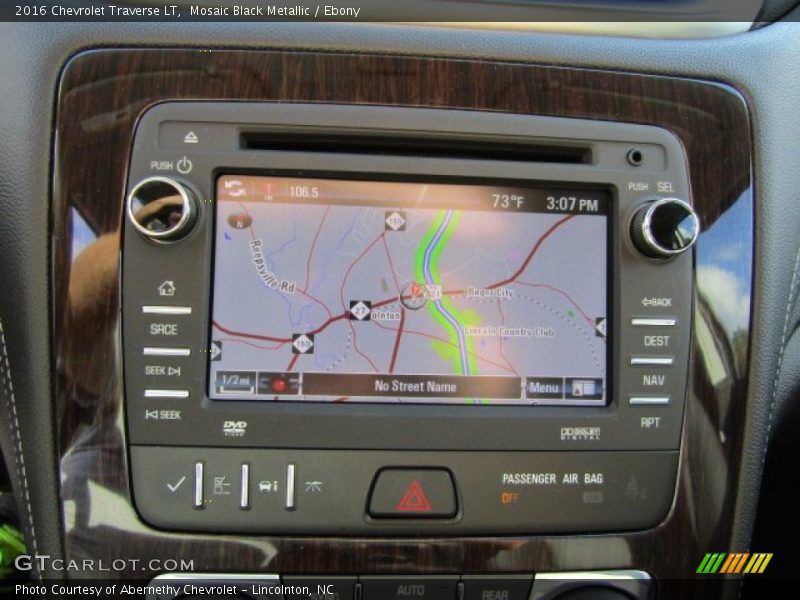 Mosaic Black Metallic / Ebony 2016 Chevrolet Traverse LT