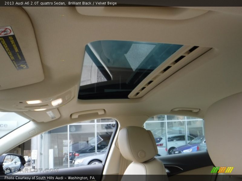 Brilliant Black / Velvet Beige 2013 Audi A6 2.0T quattro Sedan