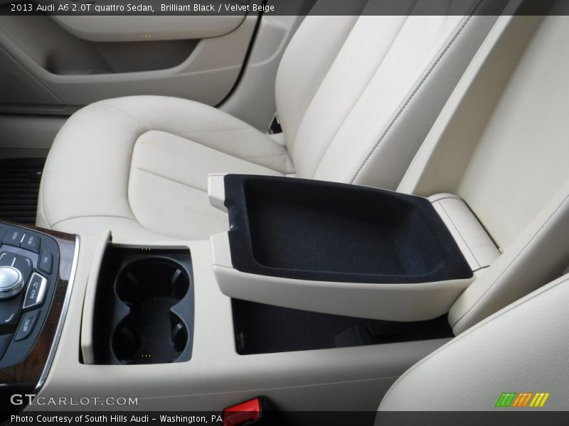 Brilliant Black / Velvet Beige 2013 Audi A6 2.0T quattro Sedan