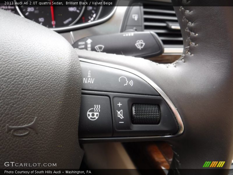 Brilliant Black / Velvet Beige 2013 Audi A6 2.0T quattro Sedan