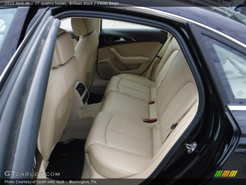 Brilliant Black / Velvet Beige 2013 Audi A6 2.0T quattro Sedan