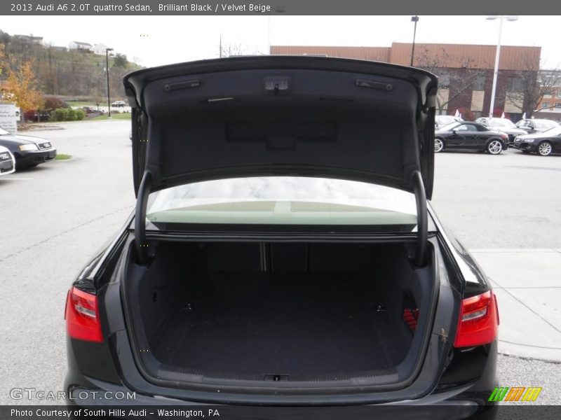 Brilliant Black / Velvet Beige 2013 Audi A6 2.0T quattro Sedan