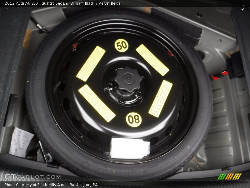 Brilliant Black / Velvet Beige 2013 Audi A6 2.0T quattro Sedan