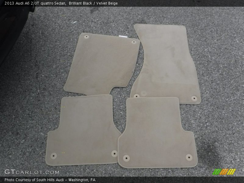 Brilliant Black / Velvet Beige 2013 Audi A6 2.0T quattro Sedan