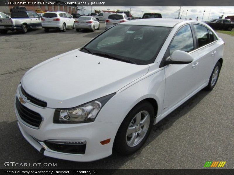 Summit White / Jet Black 2016 Chevrolet Cruze Limited LT