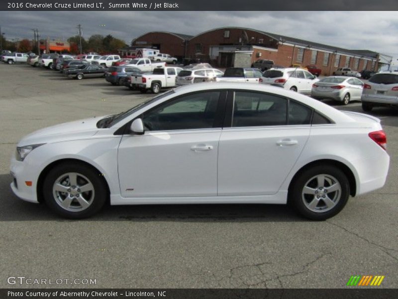 Summit White / Jet Black 2016 Chevrolet Cruze Limited LT
