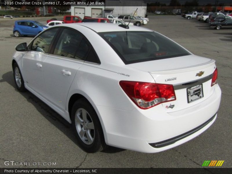 Summit White / Jet Black 2016 Chevrolet Cruze Limited LT