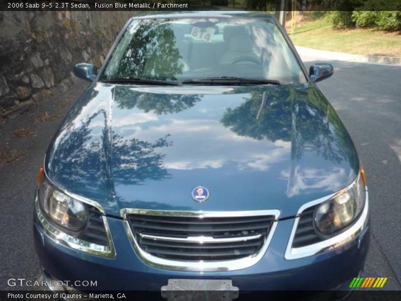 Fusion Blue Metallic / Parchment 2006 Saab 9-5 2.3T Sedan