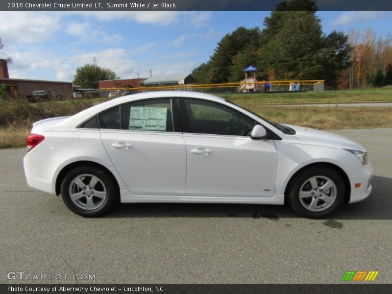 Summit White / Jet Black 2016 Chevrolet Cruze Limited LT