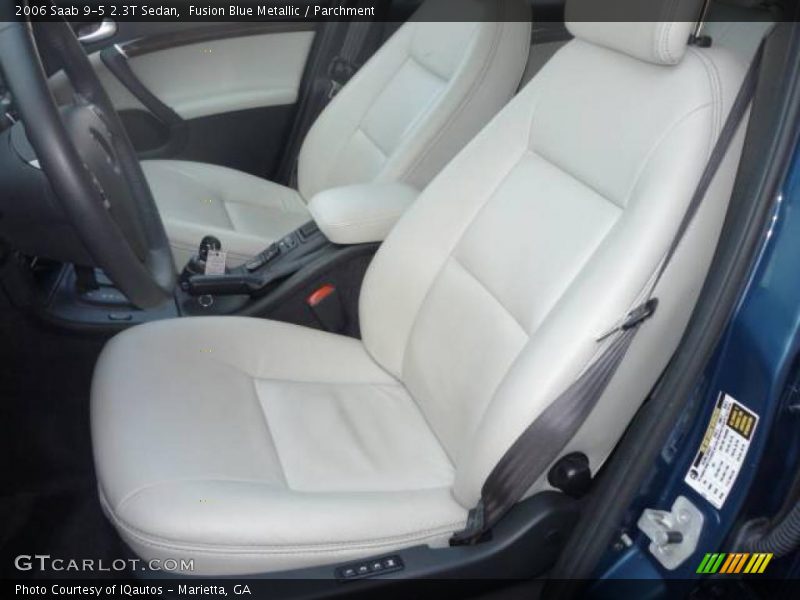 Fusion Blue Metallic / Parchment 2006 Saab 9-5 2.3T Sedan