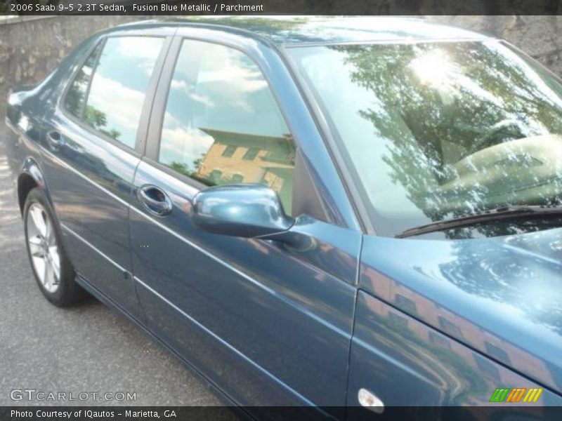 Fusion Blue Metallic / Parchment 2006 Saab 9-5 2.3T Sedan