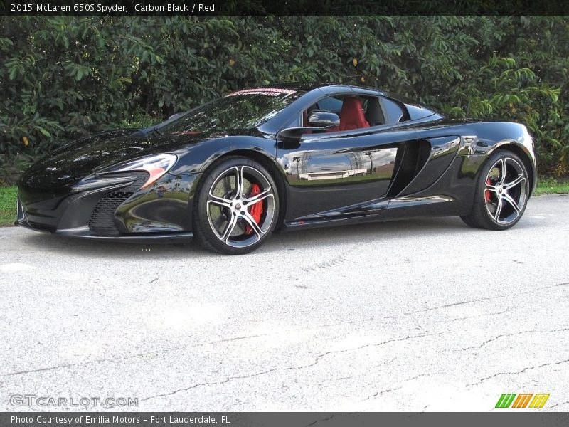  2015 650S Spyder Carbon Black