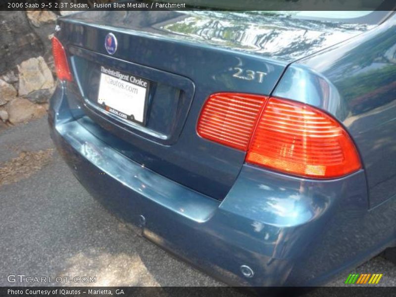 Fusion Blue Metallic / Parchment 2006 Saab 9-5 2.3T Sedan