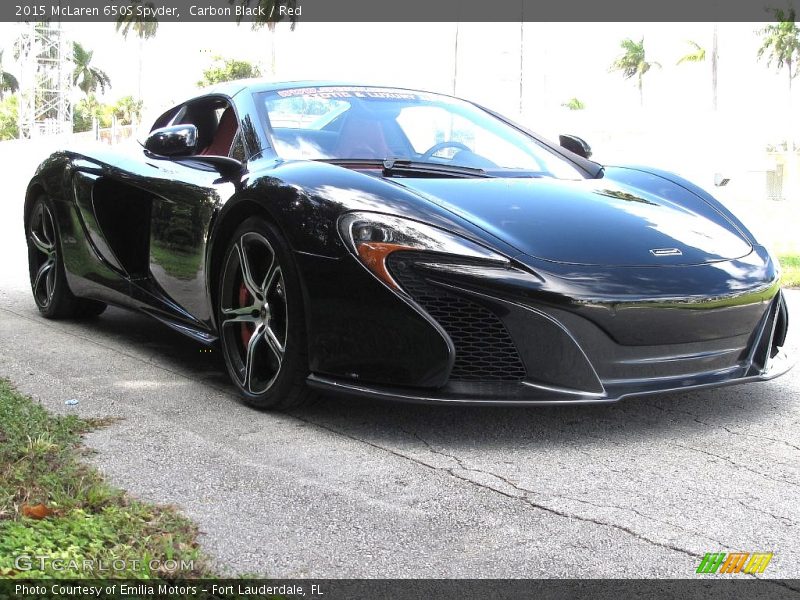 Front 3/4 View of 2015 650S Spyder