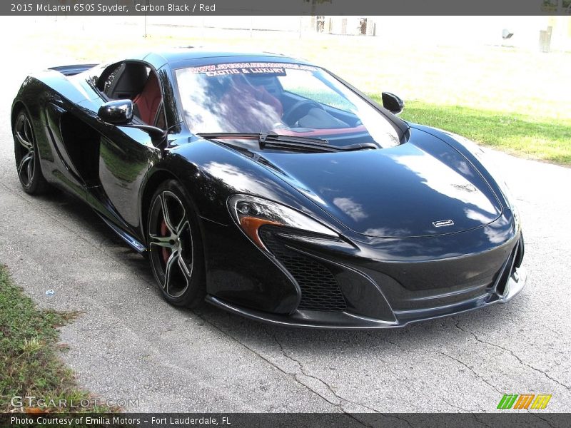 Front 3/4 View of 2015 650S Spyder