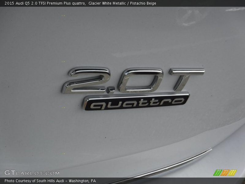 Glacier White Metallic / Pistachio Beige 2015 Audi Q5 2.0 TFSI Premium Plus quattro