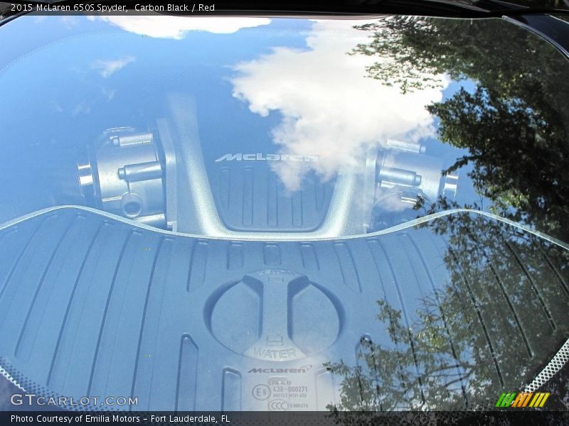  2015 650S Spyder Engine - 3.8 Liter Twin-Turbo DOHC 32-Valve VVT V8