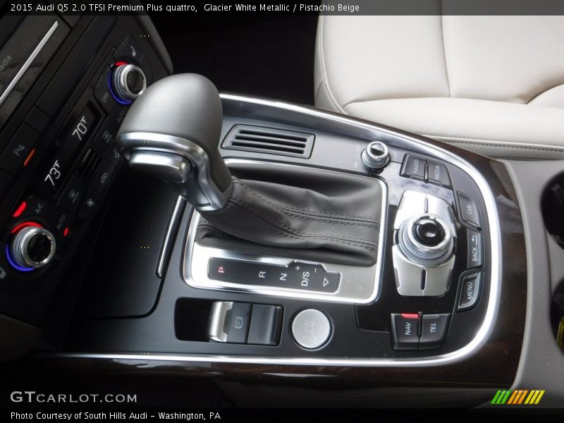 Glacier White Metallic / Pistachio Beige 2015 Audi Q5 2.0 TFSI Premium Plus quattro