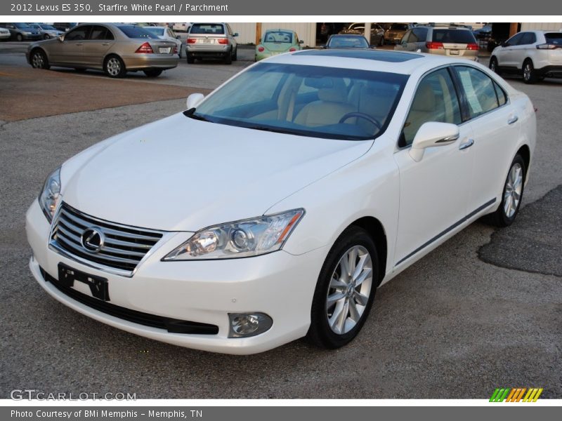 Starfire White Pearl / Parchment 2012 Lexus ES 350