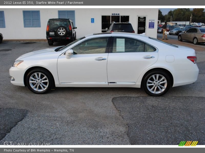 Starfire White Pearl / Parchment 2012 Lexus ES 350