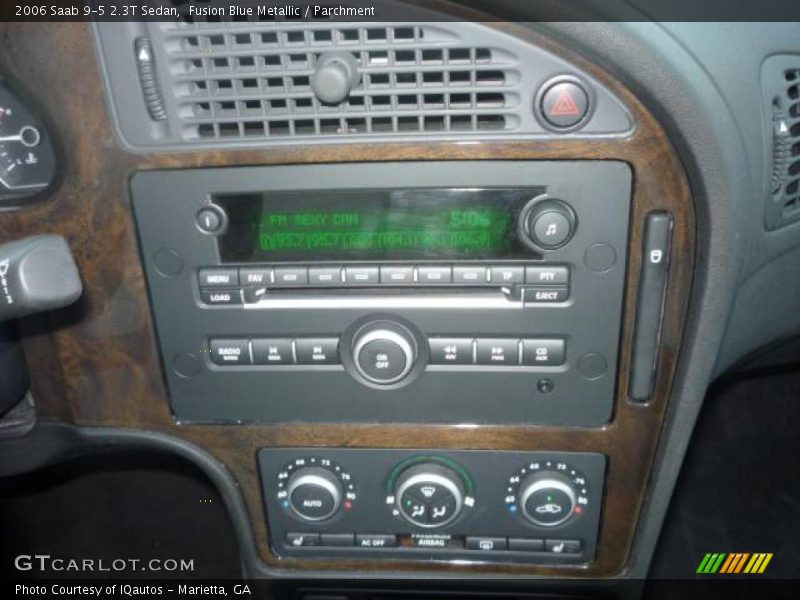 Fusion Blue Metallic / Parchment 2006 Saab 9-5 2.3T Sedan