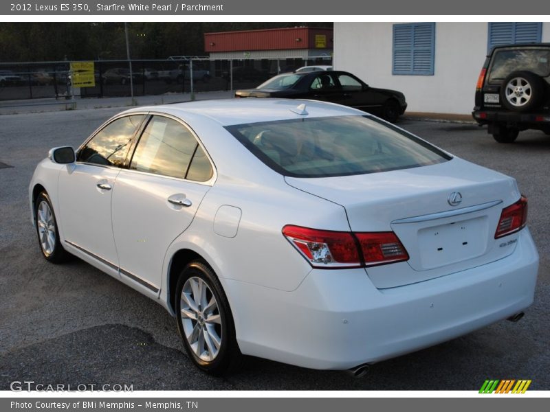 Starfire White Pearl / Parchment 2012 Lexus ES 350