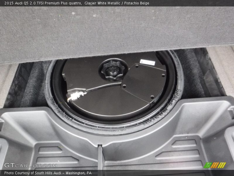 Glacier White Metallic / Pistachio Beige 2015 Audi Q5 2.0 TFSI Premium Plus quattro