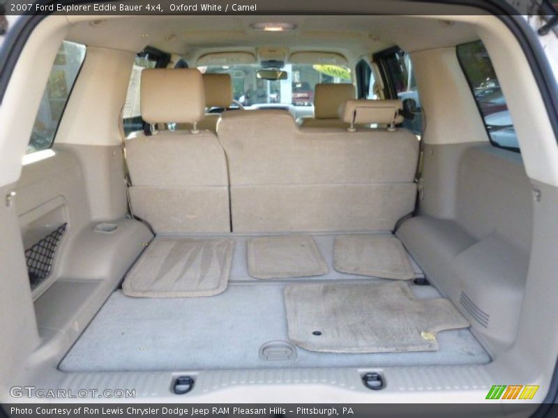 Oxford White / Camel 2007 Ford Explorer Eddie Bauer 4x4
