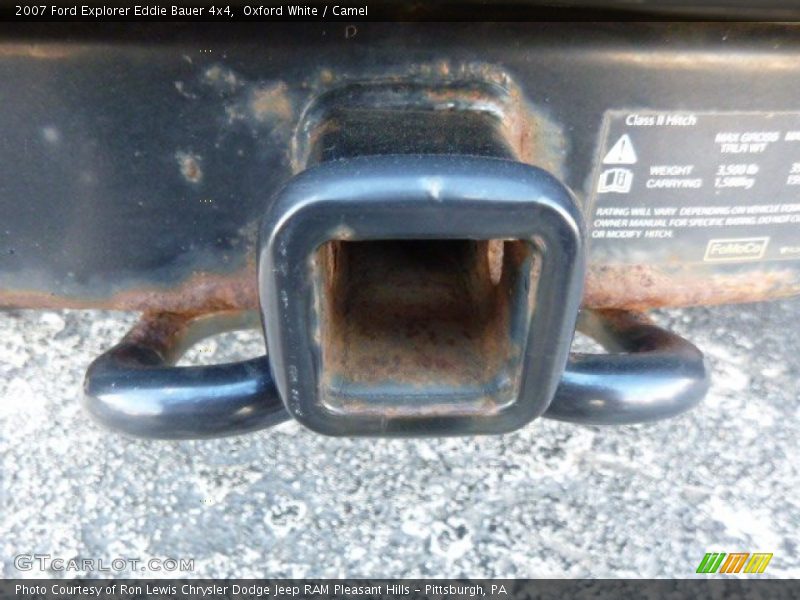 Oxford White / Camel 2007 Ford Explorer Eddie Bauer 4x4